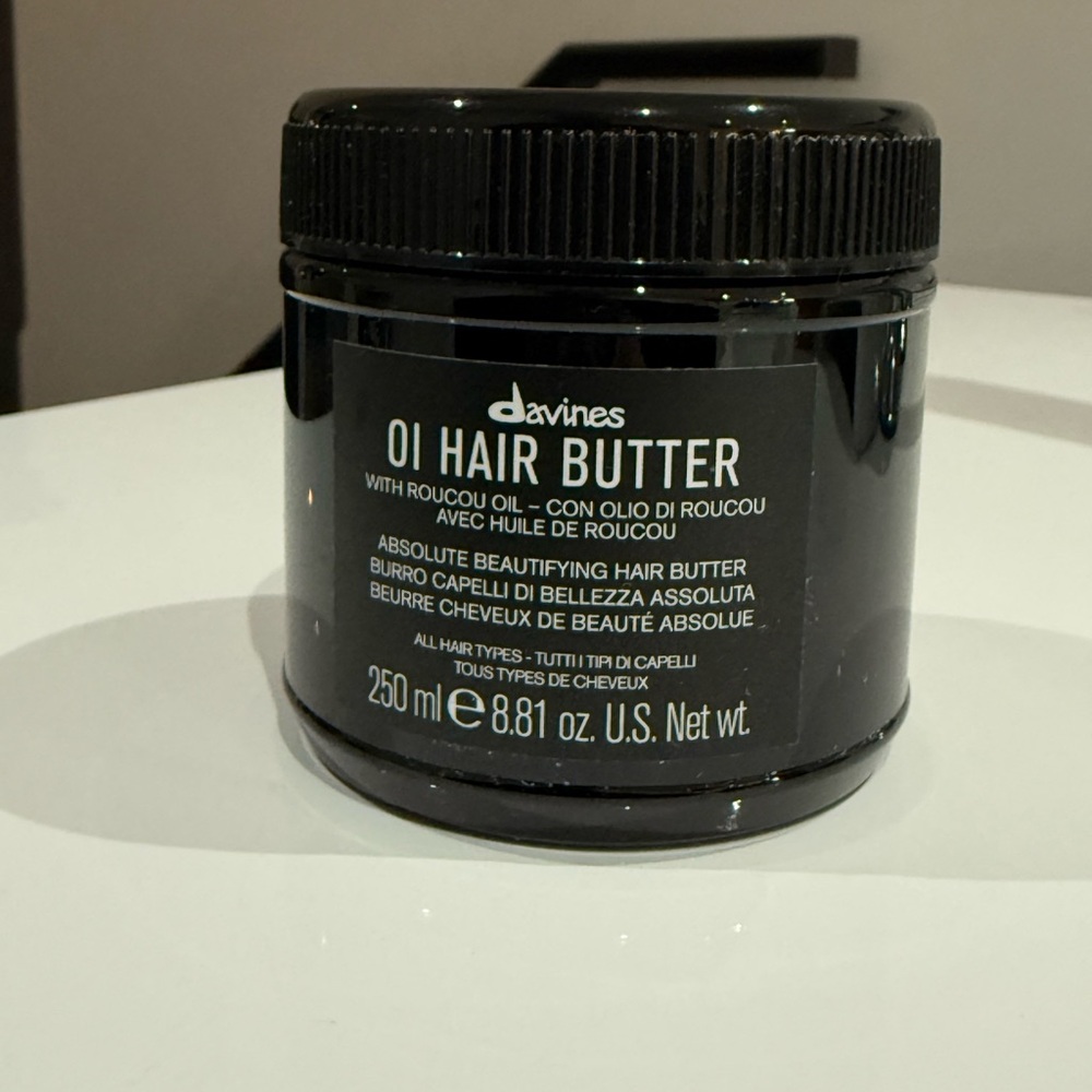 Davines OI Hair Butter - Black Jar